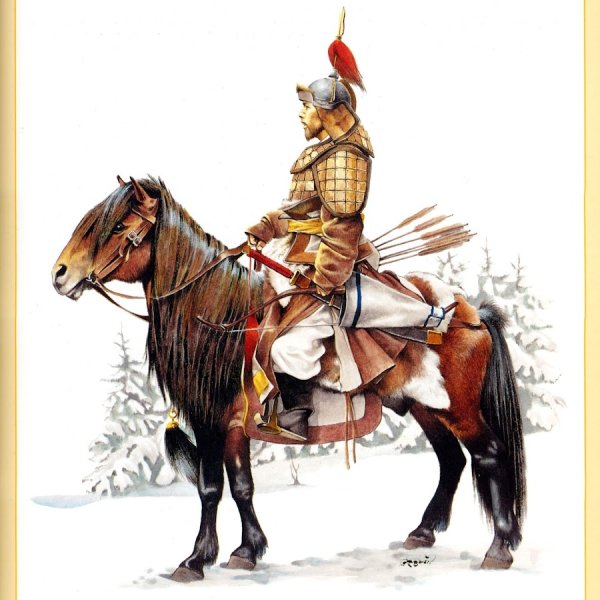 Монгольский воин Нукер