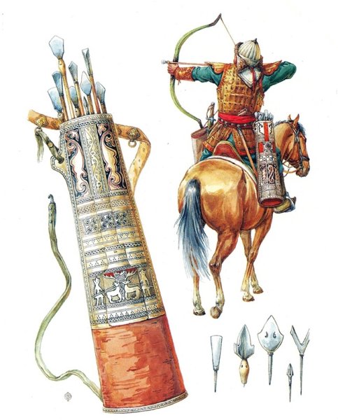 Лук татаро-монгольского воина