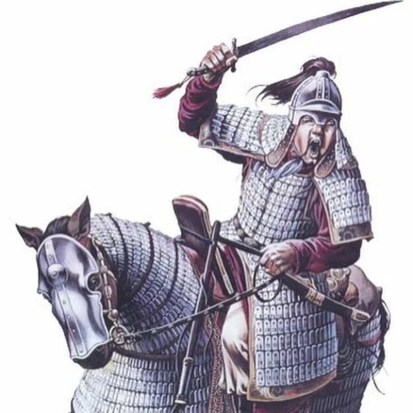 Тяжеловооруженный монгольский воин, 13 век