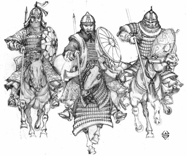 Горелик армии монголо-татар Золотая Орда