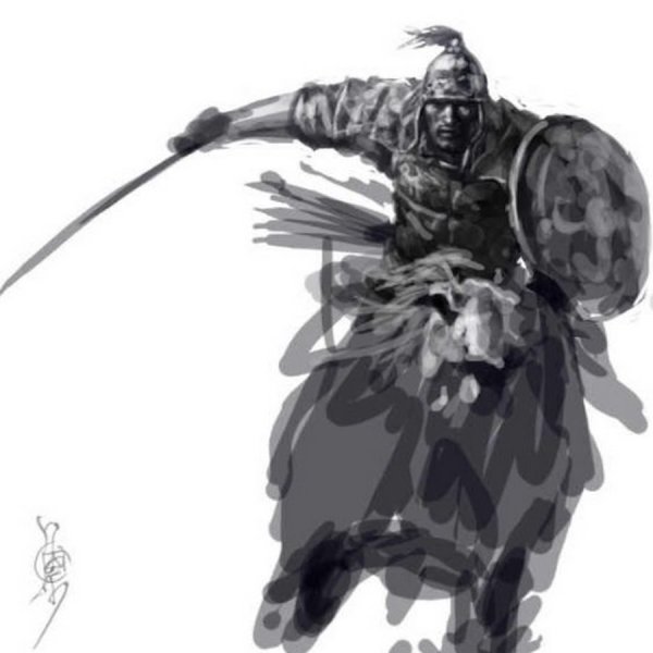 Всадник воин Монгол