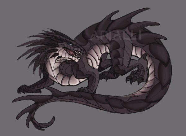 Эйсипи чёрный дракон
