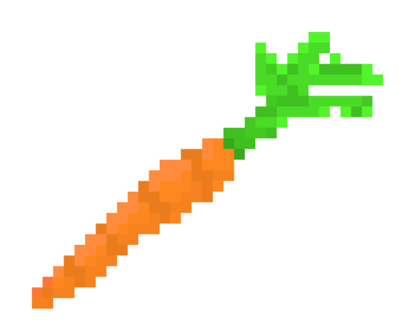 Морковка пиксель