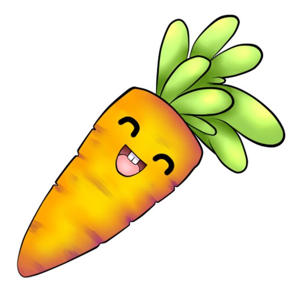 Рисунки морковка из майнкрафта