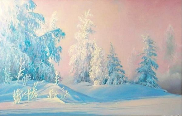 Владимир Княгницкий художник зима