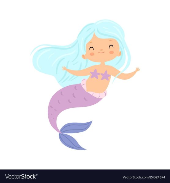 Морская принцесса мультяшная