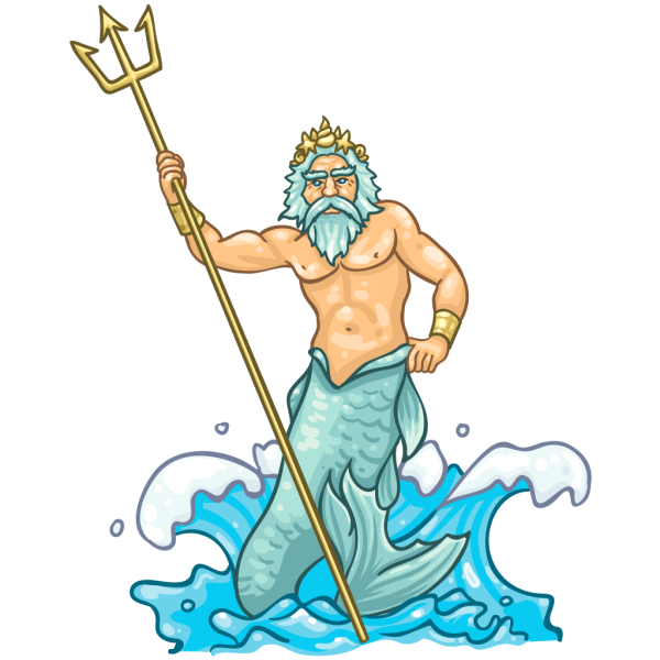 Бог Нептуна Посейдон Нептун