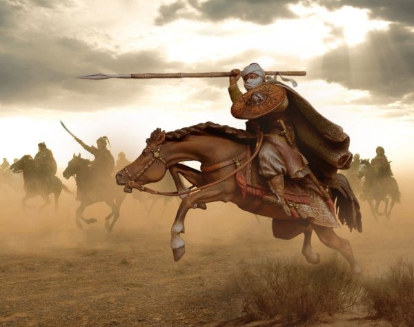 Всадник Монгол 13 века