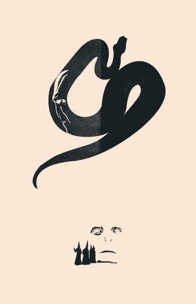 Змея Нагайна из Гарри Поттера