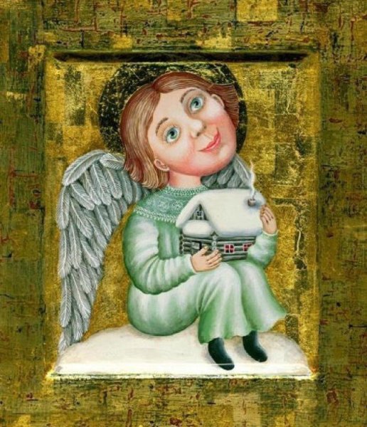 Юлия Якушева художник ангелы