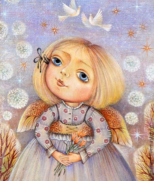 Ангел художник Катерина Ольховская