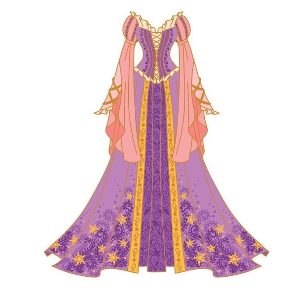 Disney платье Рапунцель