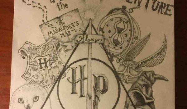 Рисунки по теме Гарри Поттер