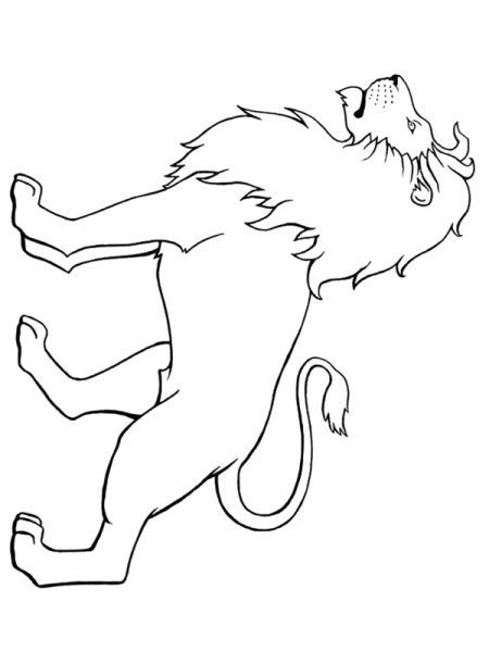 Немейский Лев подвиг Геракла нарисовать