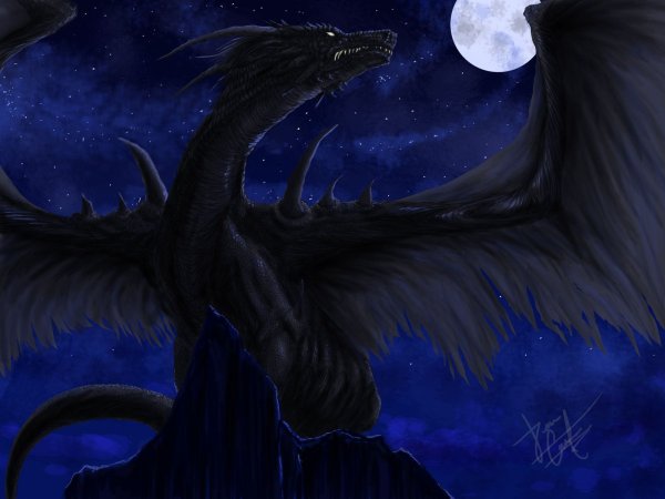 Темный дракон