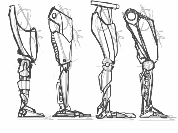 Бионические протезы ног референс