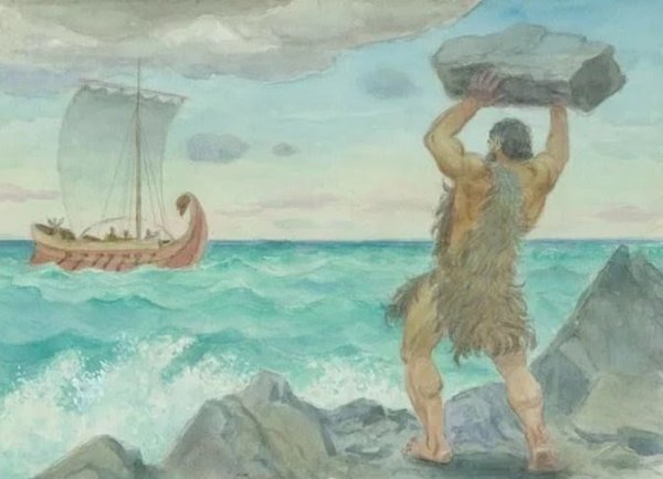 Одиссея на острове циклопов Полифем