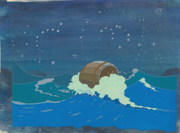 Бочка в море сказка о царе Салтане