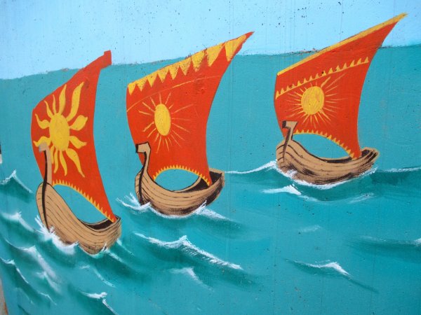 Флот из сказки о царе Салтане