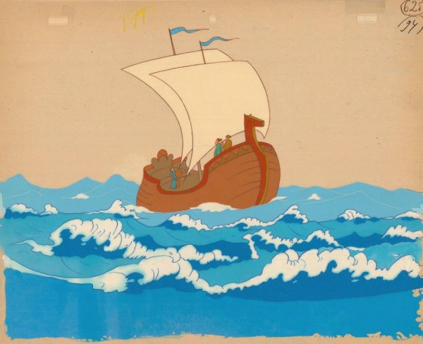 Пушкин сказка о царе Салтане иллюстрации корабль