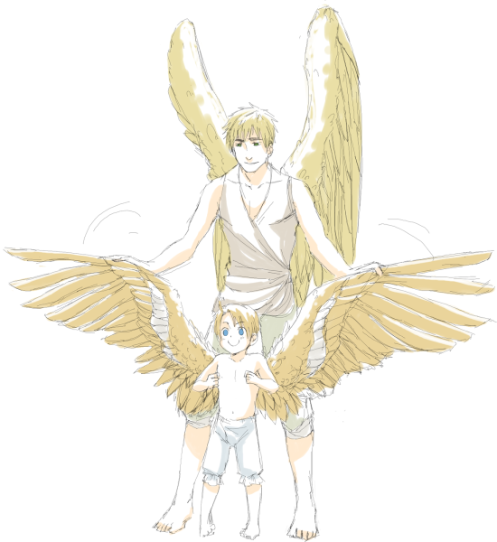 Крылья референс ангела ангела