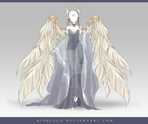 Платье ангела арт
