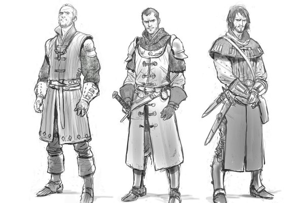 Концепт арты персонажей средневековья