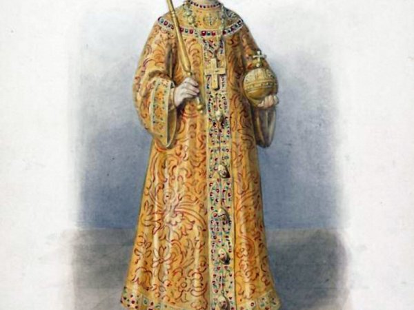 Одежда боярыни времен Ивана Грозного