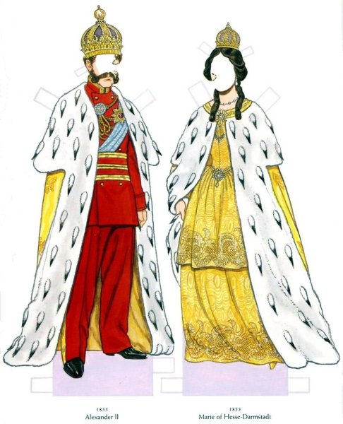 Рисунок Императорского костюма
