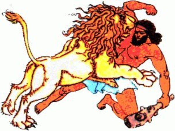 Мифы 12 подвигов Геракла немейский Лев