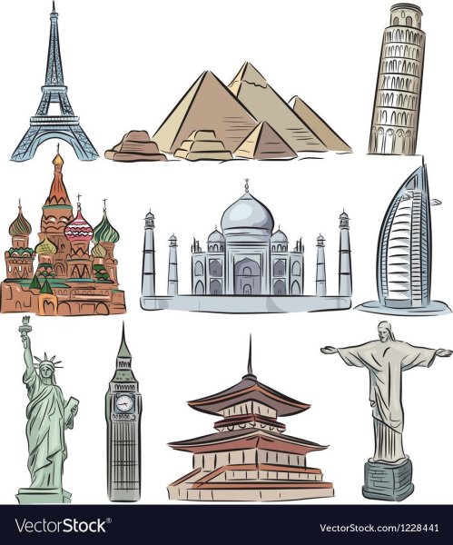 Архитектурные символы городов мира