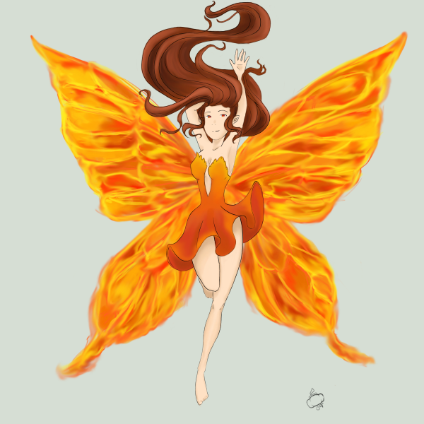 Огненные Крылья феи