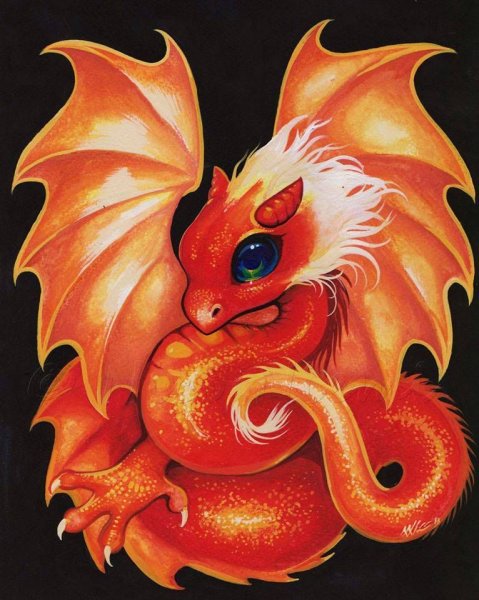 Огненный дракончик Наоми Лорд