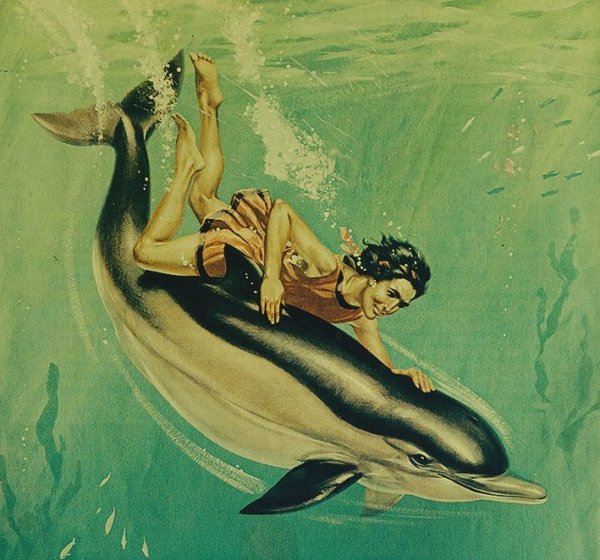 Легенда о Арионе с дельфинами