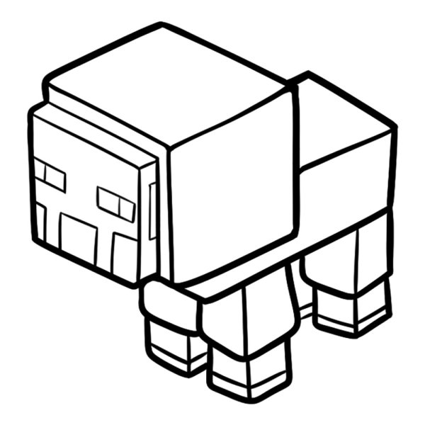 Майнкрафт картинки раскраски