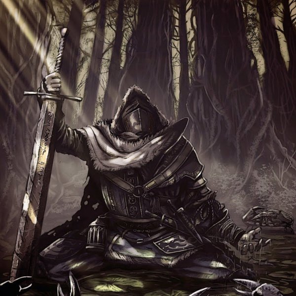 Dark Souls 3 Падший рыцарь арт