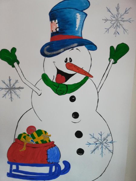 Парад снеговиков поделки в детский сад