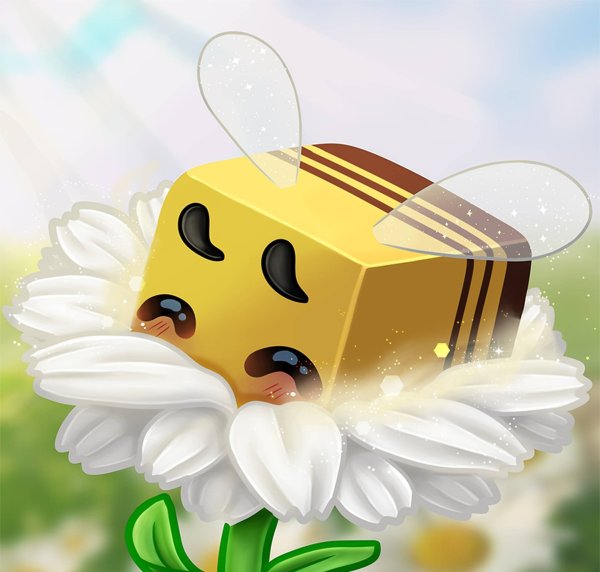 Рисунки пчелки майнкрафт