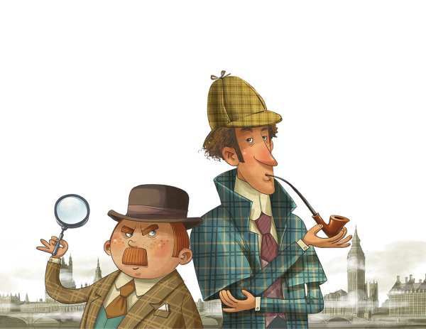 Доктор детектив и Шерлок Холмс