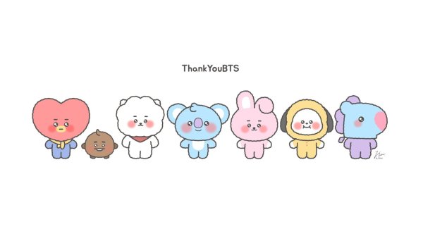 BTS игрушки bt21