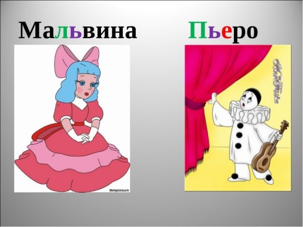 Мальвина и Пьеро