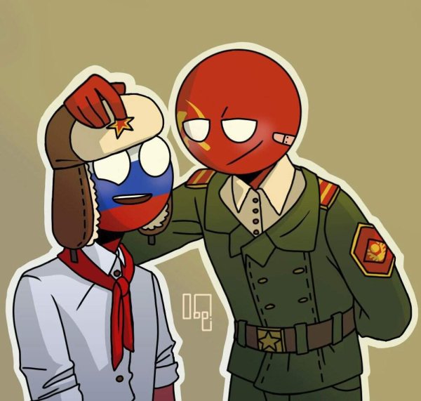 СССР И Россия Countryhumans шип