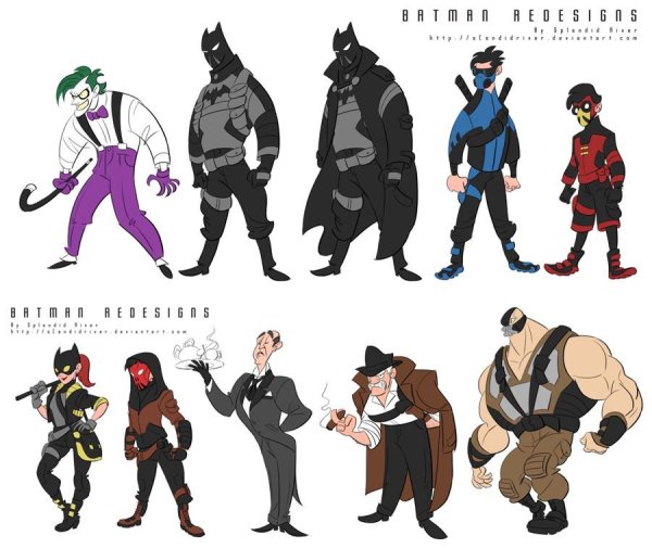 Злодеи из Бэтмена