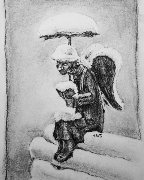 Питерский ангел рисунок
