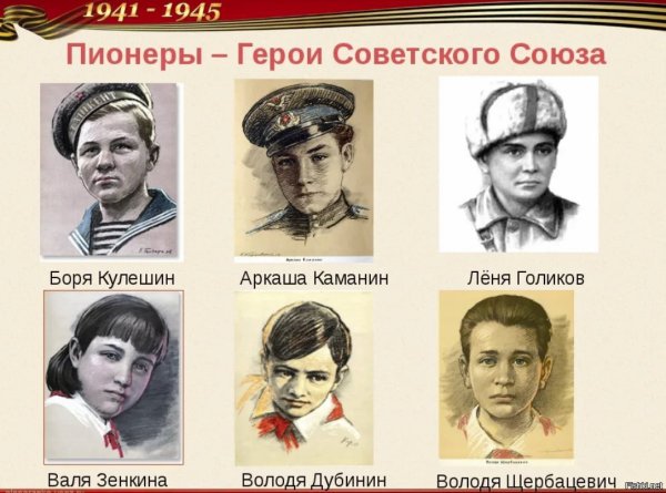 Пионеры герои советского Союза Боря Кулешин