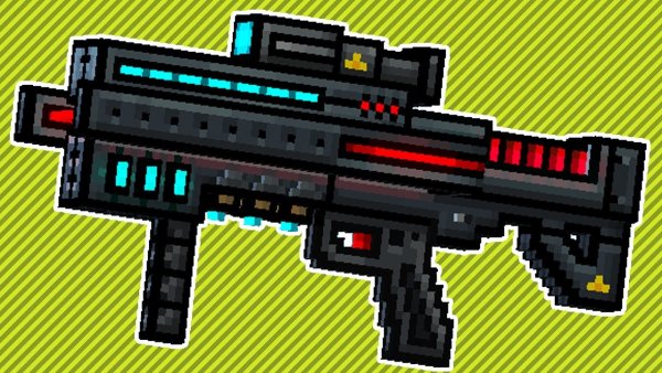 Pixel Gun 3d плазменный Миниган