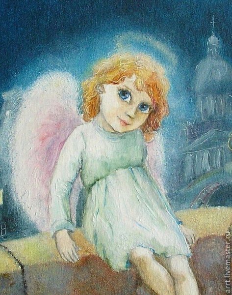 Ирина Капустина художник картины ангел
