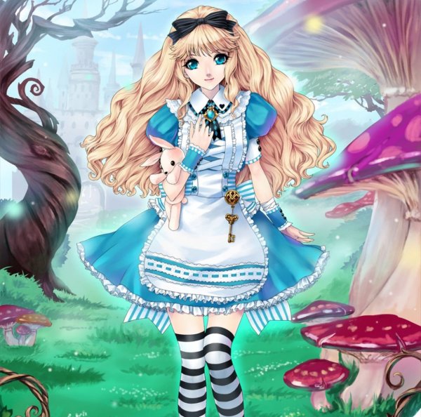 Алиса в стране чудес Алиса аниме