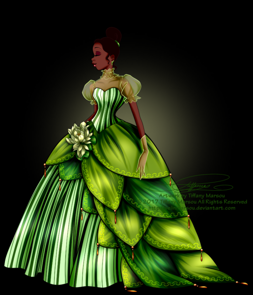 Диснеевские принцессы в красивых платьях