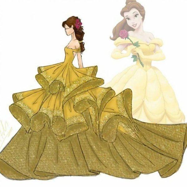 Платья принцесс Диснея